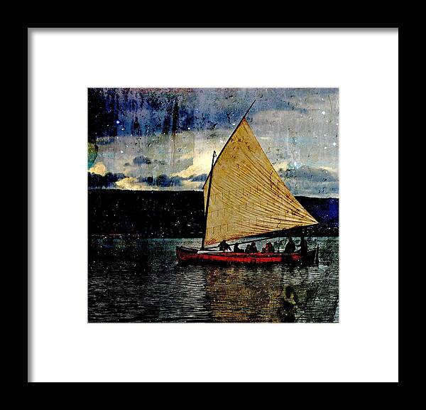 Boat Framed Print featuring the photograph Star Ship by Michele Cornelius