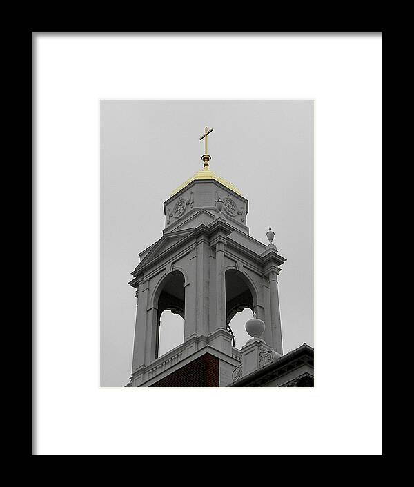 Steeple Framed Print featuring the photograph Steeple Of Beauty by Kim Galluzzo