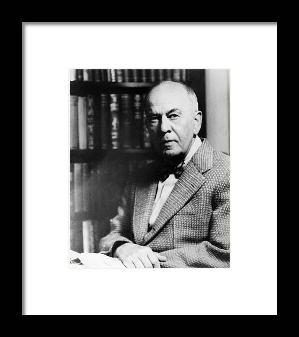 1950s Framed Print featuring the photograph Stephen C. Clark (1882-1960) by Granger