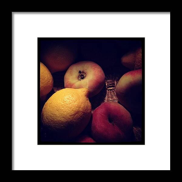  Framed Print featuring the photograph Still Life From The Farmers Mkt by Gracie Noodlestein