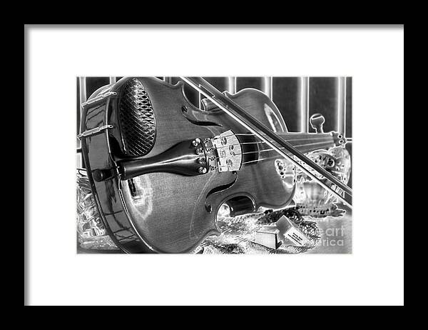 Black And White Photography Framed Print featuring the photograph Still Life Serenade II by Sue Stefanowicz