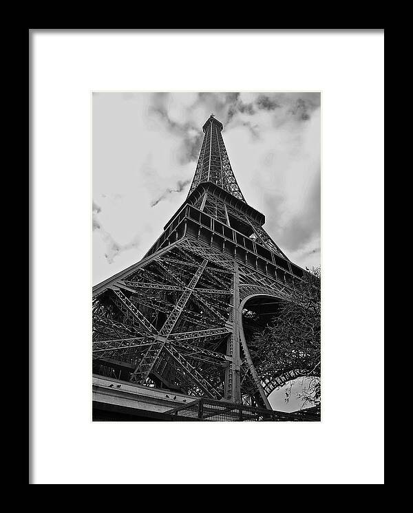 Eiffel Tower Framed Print featuring the photograph Still Standing by Eric Tressler