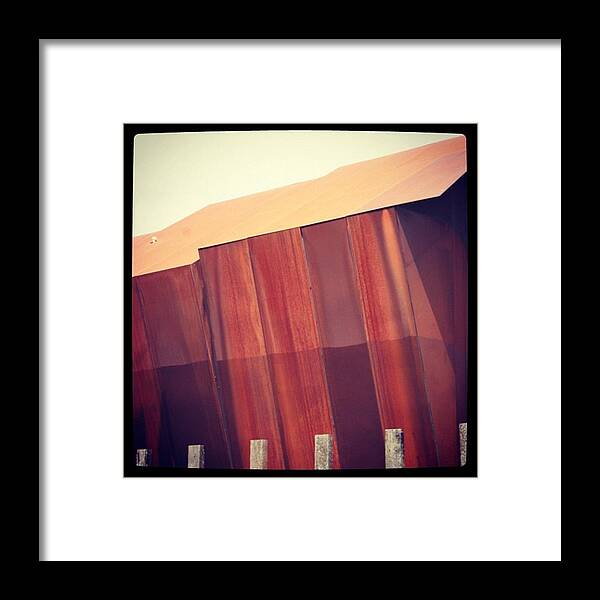  Framed Print featuring the photograph Substation - Perfect by Chris Jones