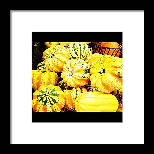 Beautiful Framed Print featuring the photograph #sunday #afternoon #grocery #shopping by Supat Rattanasuksun