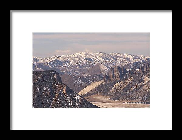 Mountains Framed Print featuring the photograph Sunlight Splendor by Dorrene BrownButterfield