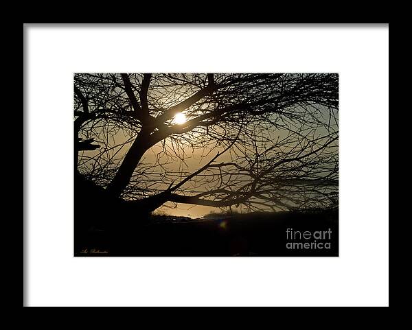 Sunrise Framed Print featuring the photograph Sunrise at the dead sea 04 by Arik Baltinester