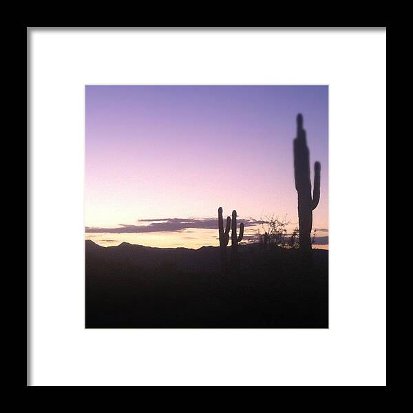 Sunrise Framed Print featuring the photograph Sunrise by Emily Alvarez