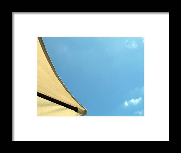 Umbrella Framed Print featuring the photograph Sunshine by Steve Parr