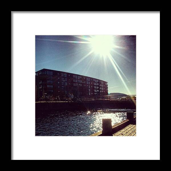 Herlig Framed Print featuring the photograph Sunshines by Kim Nyheim