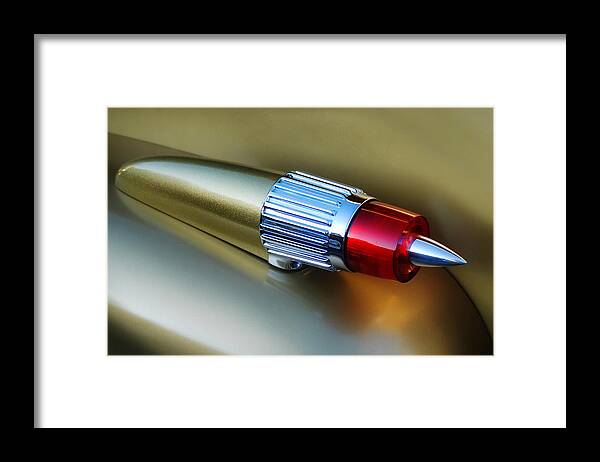 Light Framed Print featuring the photograph Taillight by Norma Warden