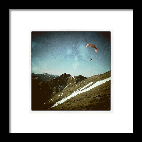 Fine Art Framed Print featuring the photograph Take me home by Florian Divi
