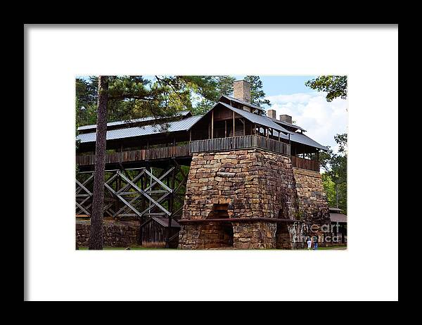 Tannehill Framed Print featuring the photograph Tannehill Furnaces 2012 by Maria Urso