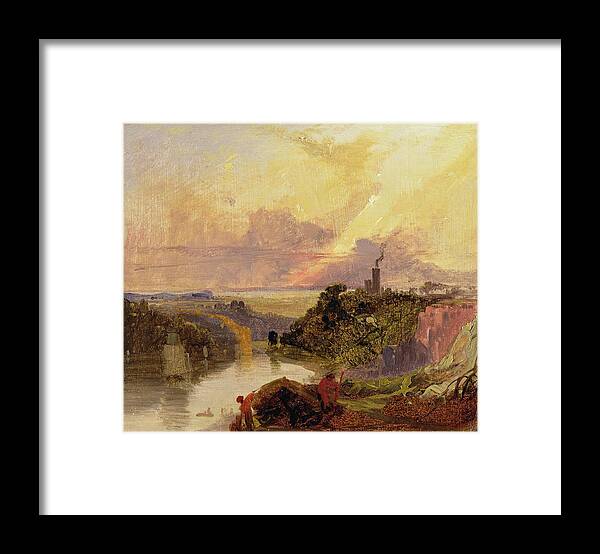 Xyc159628 Framed Print featuring the photograph The Avon Gorge at Sunset by Francis Danby