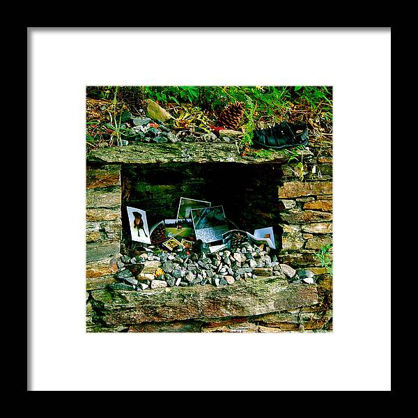 Memorabilia Framed Print featuring the photograph The Baffling Shoe by HweeYen Ong
