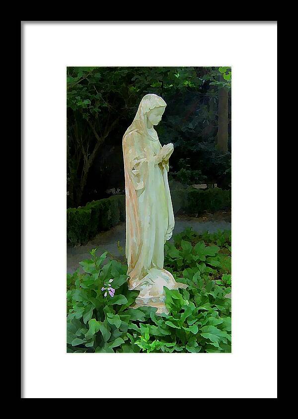 Bible Framed Print featuring the photograph The Bible Garden by Mindy Newman