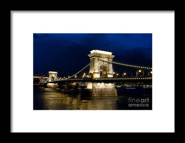 Bridge Framed Print featuring the photograph The Bridge Across by Syed Aqueel