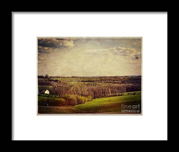 The Driftless Zone Framed Print featuring the photograph The Driftless Zone by Mary Machare