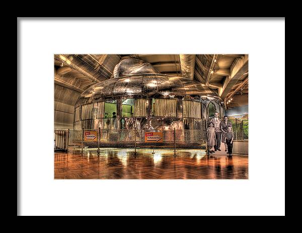  Framed Print featuring the photograph The Dymaxion House Dearborn MI by Nicholas Grunas