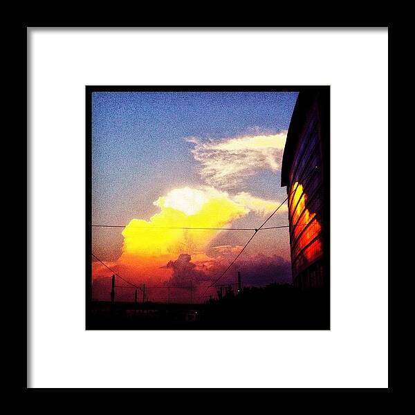 Bestoftheday Framed Print featuring the photograph the Fire Spreads by Roger Snook