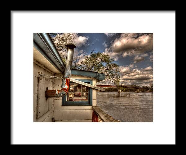 Fish Shack Framed Print featuring the photograph The Fish Shack by William Fields