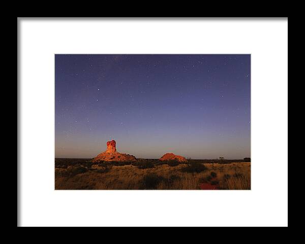 Chambers Pillar Framed Print featuring the photograph The Last Of The Night by Paul Svensen