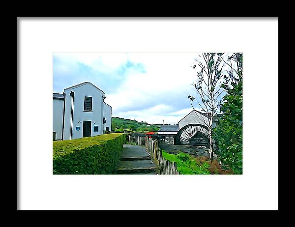 New Mills Framed Print featuring the photograph The Mill by Norma Brock