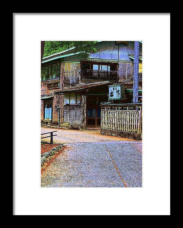 Old Framed Print featuring the photograph The old Inn by Tim Ernst