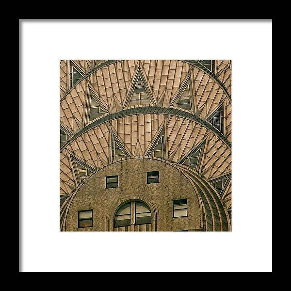 Ilovenyc Framed Print featuring the photograph The One And Only Chrysler Bldg. - New by Joel Lopez