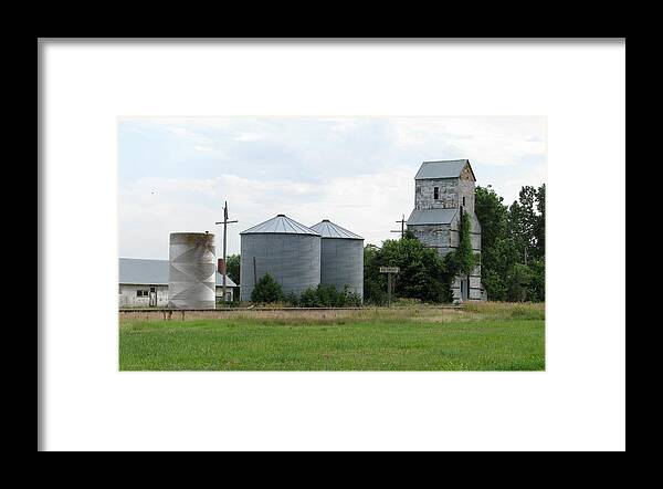 Silos Framed Print featuring the photograph The Other Detroit by Keith Stokes