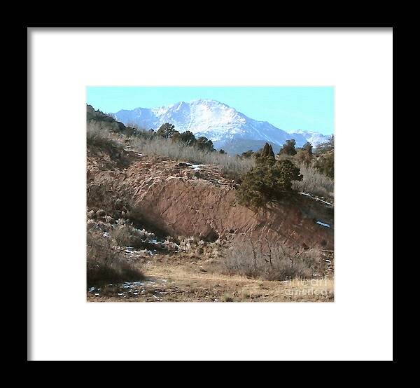 Cristopher Ernest Framed Print featuring the photograph The Peak by Cristophers Dream Artistry