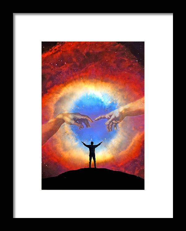 God Framed Print featuring the photograph The Power of God by Larry Landolfi