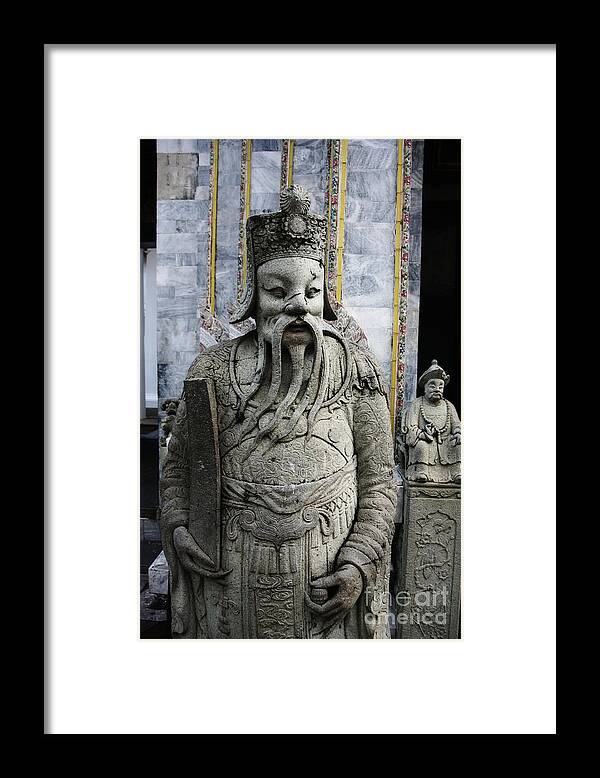The Scholar Framed Print featuring the photograph The Scholar by Thanh Tran