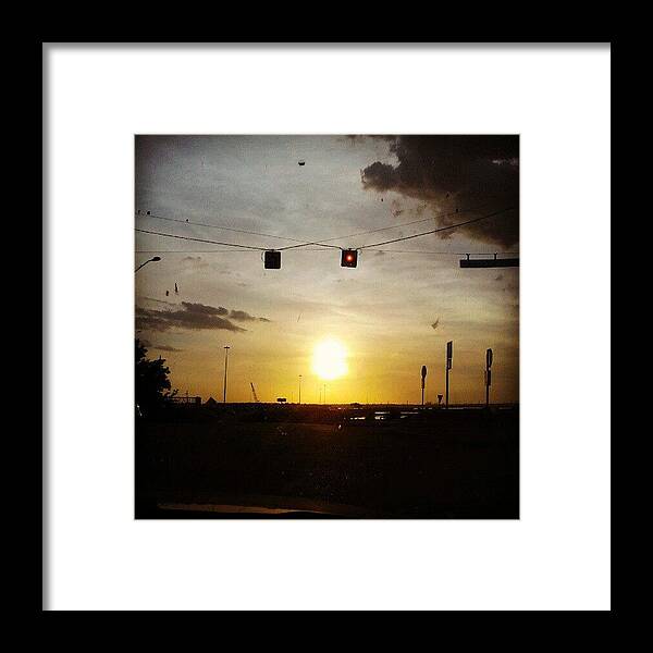 Highlands Framed Print featuring the photograph The Sunset In Highlands Is Always by Jamie H