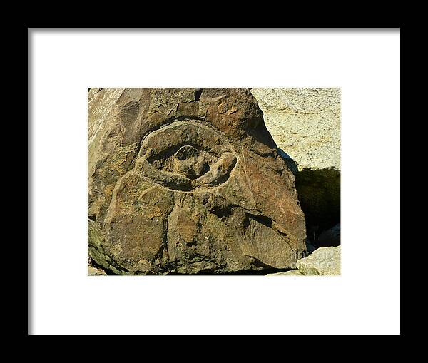 Rock Framed Print featuring the photograph The Third Billy Goat Gruff by KD Johnson