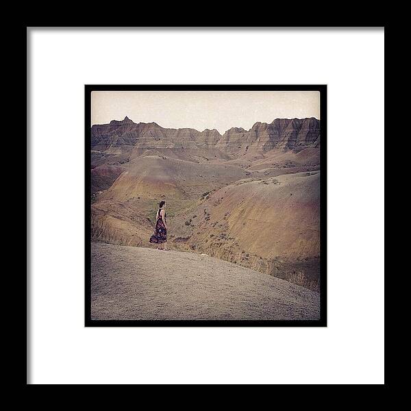 Yellow Framed Print featuring the photograph The Yellow Mounds by Cody Proctor