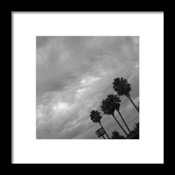 Grey Sky Framed Print featuring the photograph This is It. by Rachel Owens