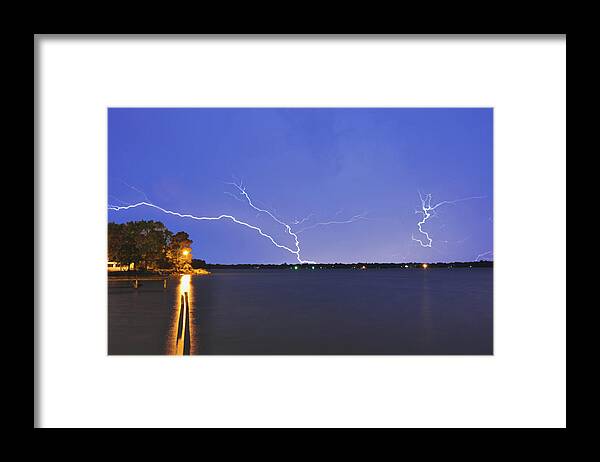 Thunderstorm Framed Print featuring the photograph Thunderstorm by Donnie Smith