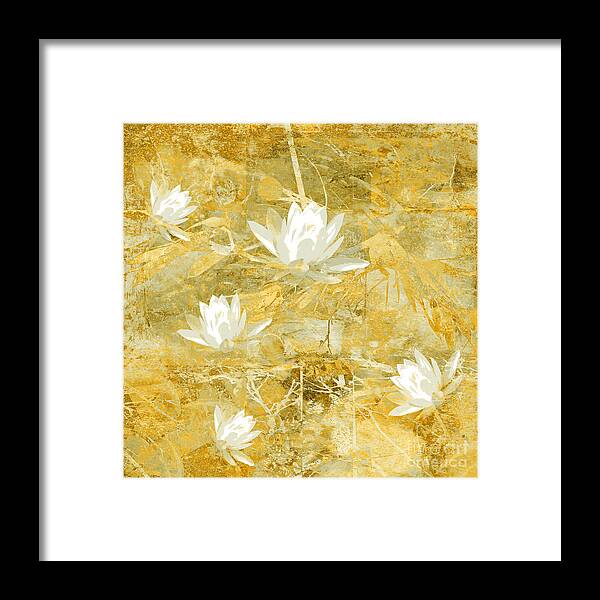 Floral Art Framed Print featuring the photograph Timeless Beauty photo collage by Ann Powell