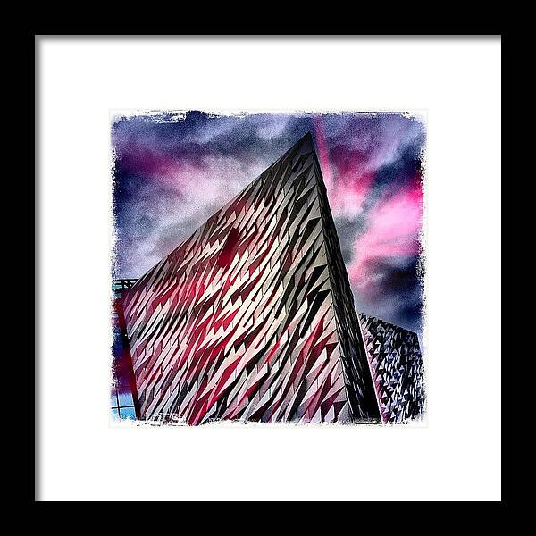 Building Framed Print featuring the photograph Titanic by Mark B