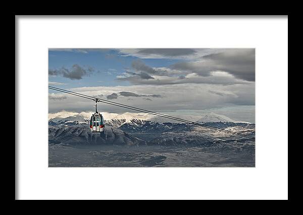 Mountain Framed Print featuring the photograph To the Top by Ivan Vukelic