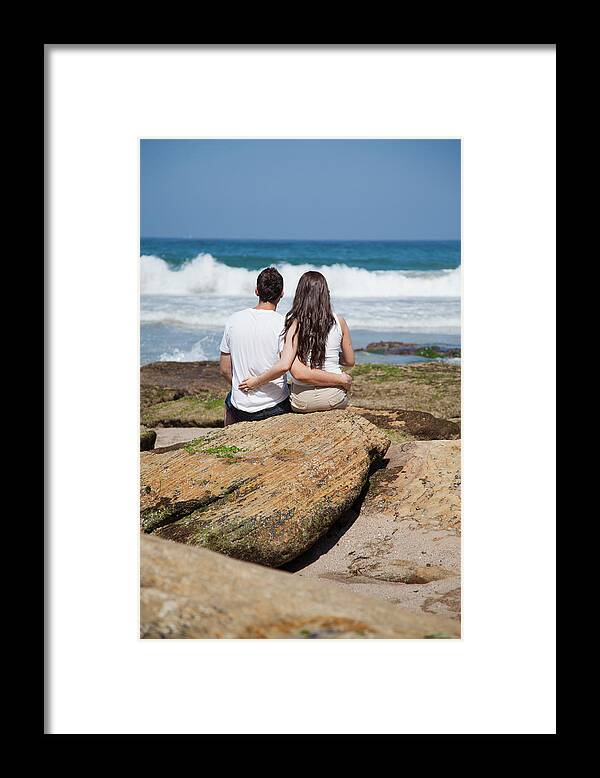 Lovers Framed Print featuring the photograph Together by Carole Hinding