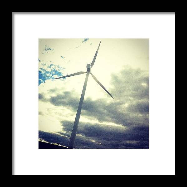  Framed Print featuring the photograph Took This Pick A Few Months Ago Driving by Mary Ann Reyes