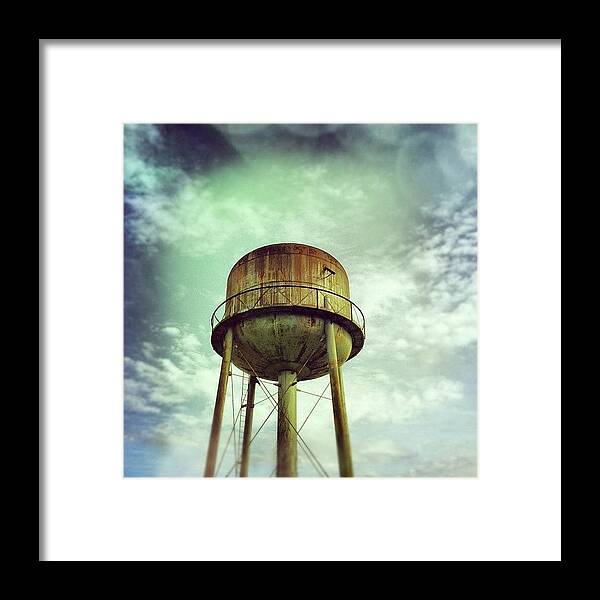 Water Framed Print featuring the photograph Towering In The Sky by Amy DiPasquale