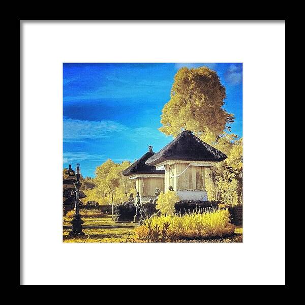 Gorgeous Framed Print featuring the photograph #travelingram #travel #instanusantara by Tommy Tjahjono