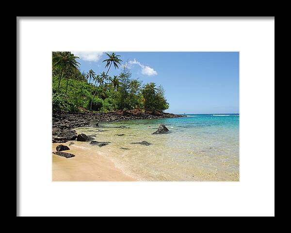 Kauai Framed Print featuring the photograph Tropical Paradise by Lynn Bauer