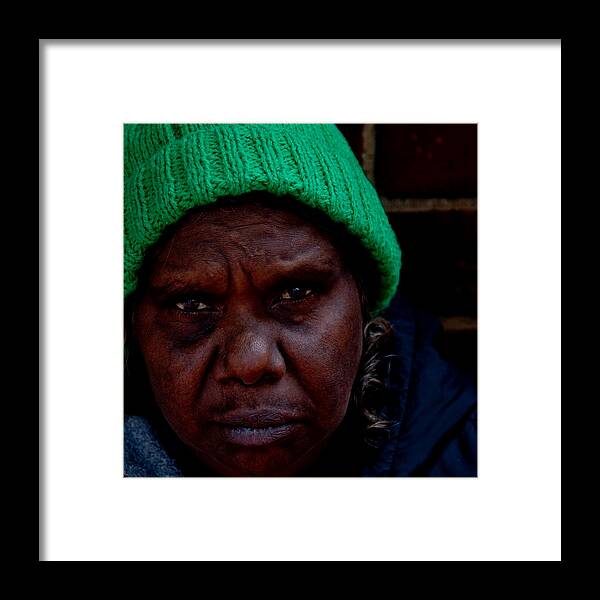 Portrait Framed Print featuring the photograph Tuesday by Naomi Clarke