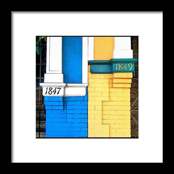 Split5050 Framed Print featuring the photograph Two Good by Courtney Haile