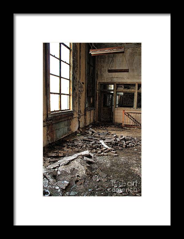 In Focus Framed Print featuring the photograph Uban Decay by Joanne Coyle