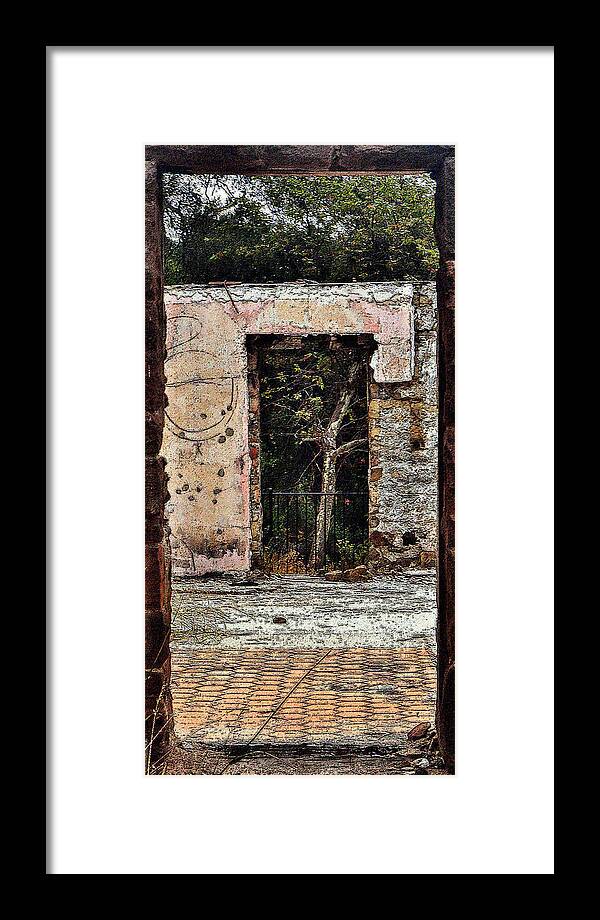 Doorways Framed Print featuring the photograph Untitled by Daniele Smith