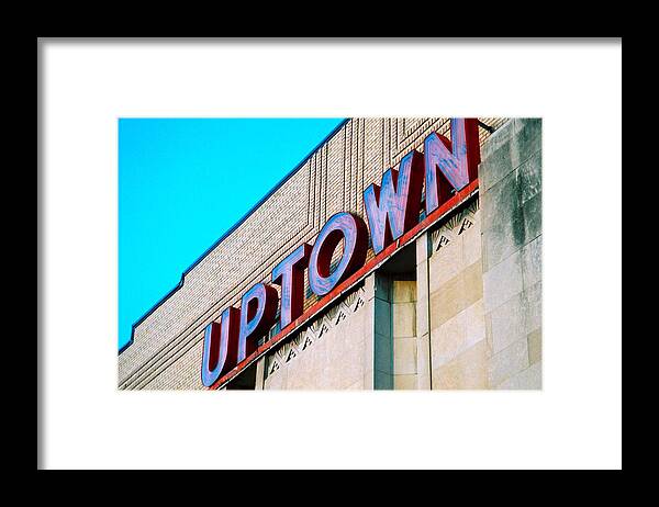 Washington Dc Land Marks Framed Print featuring the photograph Uptown by Claude Taylor